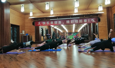 组织康健有氧操课程
